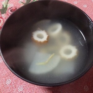 温まる〜♪大根とちくわのさっぱりスープ
